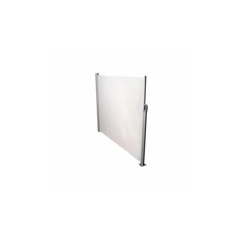 Rideau latéral en tissu gris 300x140 cm (1/5)