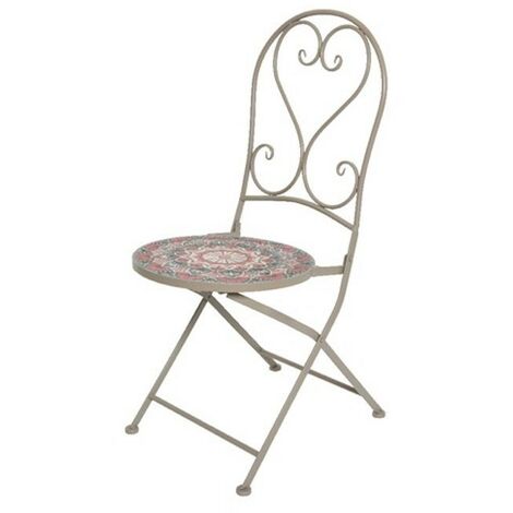 Chaise de bistrot en métal (1/5)