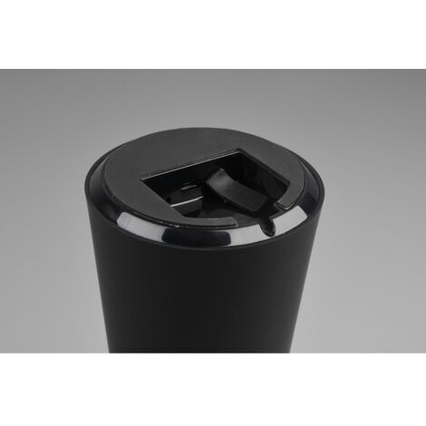 Lampe de Table Lennon Champignon Led IP44 Noir USB Trio Lighting