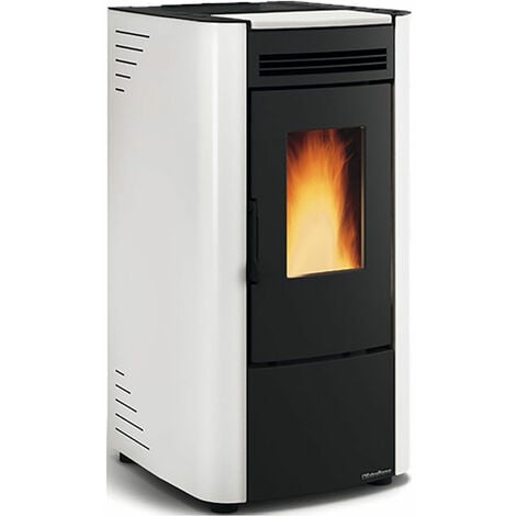 Poêle à Granulés 'Ketty Evo 2.0' Couleur Blanc