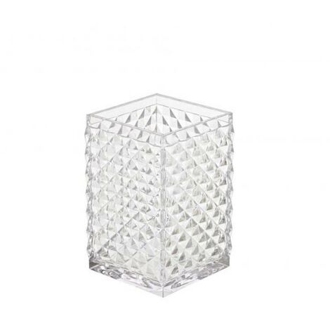 Porte-brosse à dents design blanc de la série Milano (1/4)