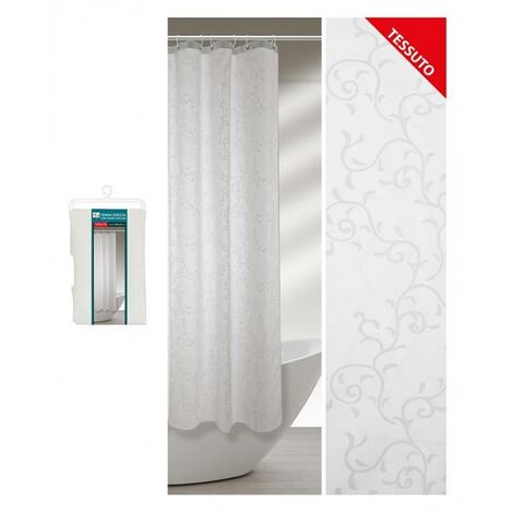 Rideau de douche Feridras aux formes naturelles et aux branches légères, mesurant 180x200 pour une expérience de bain relaxante et raffinée (1/5)