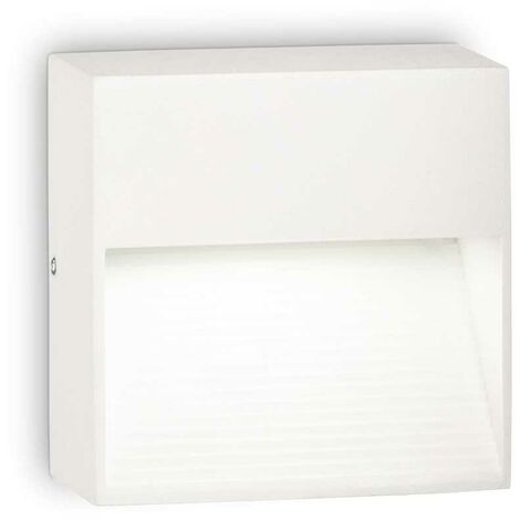 Applique Down Blanc - L85xH85xP50mm