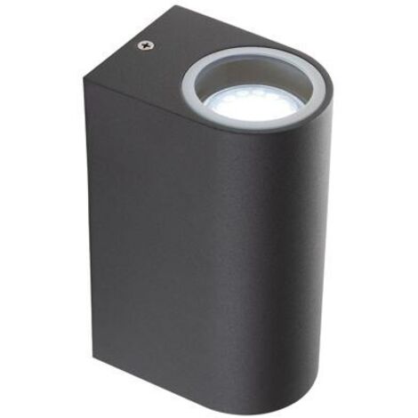 Applique 2 Lumières Gu10 graphite ligne bobo (1/3)