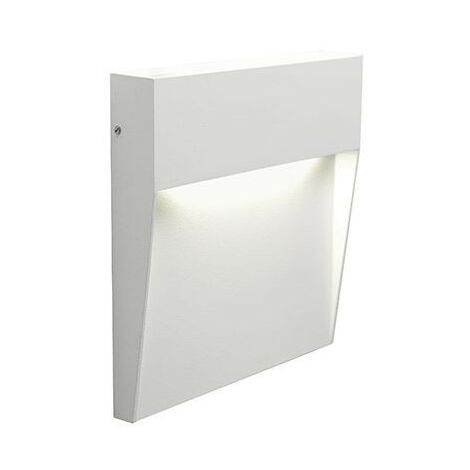 Eclairage de marche 6W Led 3000K geo square line blanc (1/2)