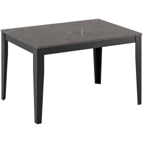 Table extensible anthracite-noir 80 cm x 130-290 cm H. 76 cm (1/3)