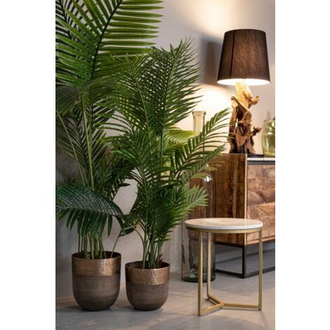 Lampe de table en bois D.35x82h