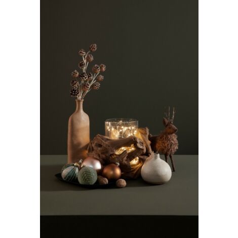 Lampe en bois D.36x22h