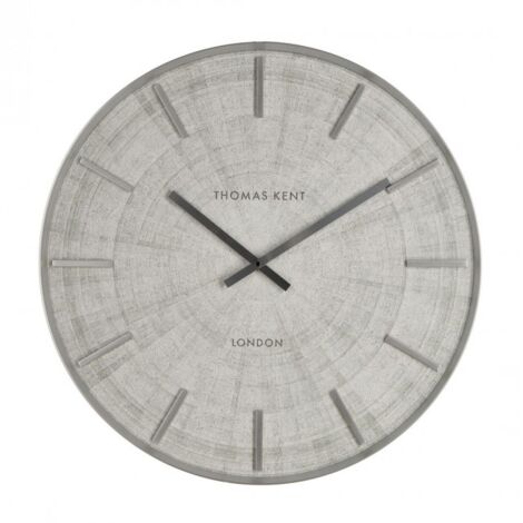 Montre Murale LOWELL - Métallisée - Bleu Cobalt - Diamètre 25 Cm