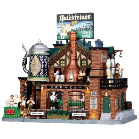 BRASSERIE YULESTEINER Lumières et sons de bière maison illuminés
