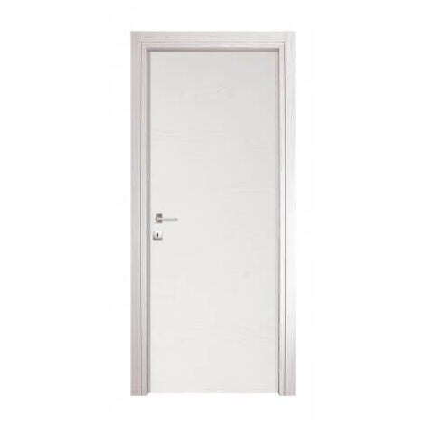 Porte en frêne/blanc, modèle Microtec, dimensions 210x80 cm