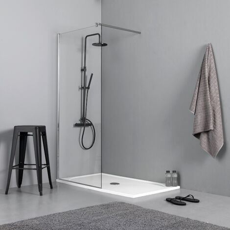 Douche Walk-in de 90 cm pour receveur de douche. (1/5)