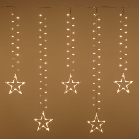 Guirlande lumineuse led etoiles 500x5x5 cm - 10 pieces (1/5)