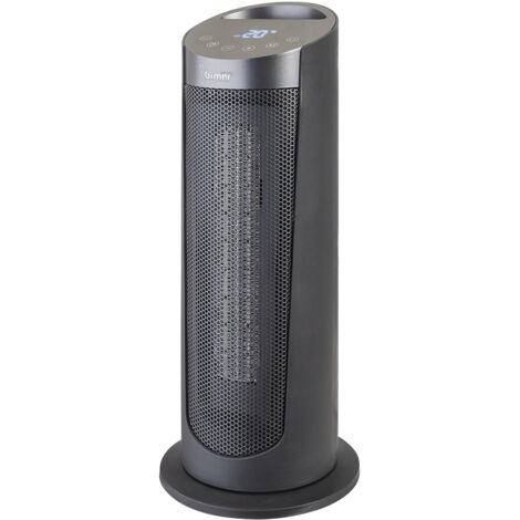 Chauffage soufflant PTC colonne avec Wi-Fi - Puissance réglable, contrôle vocal et minuterie - 185x450x185 mm (1/5)