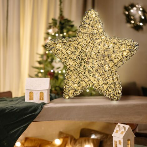 Guirlande Lumineuse de Noël Star ø60cm ATS Argent 100 LED (1/5)