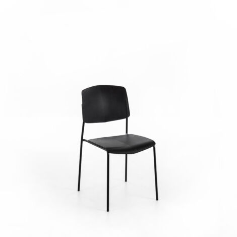 Chaise en polypropylène Mars 4 pcs (1/5)