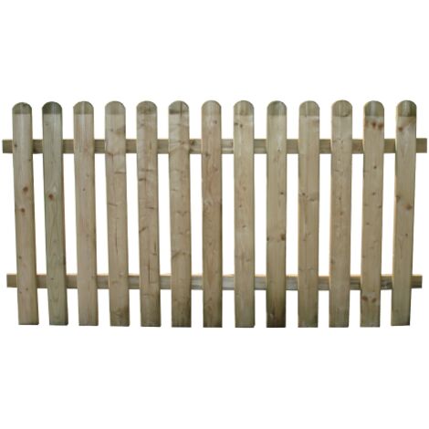 Clôture en bois de pin imprégné 180 cm x 100 cm – Épaisseur 16 mm – Protection durable contre les intempéries – Installation facile – Wellton Sp.Zo.O. - 180XH100