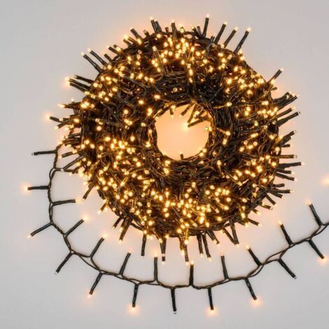 Guirlande Mini-BOA 20M Ø6cm 1000 LED blanc chaud Multi-FLASH Diamond Lotti (1/5)