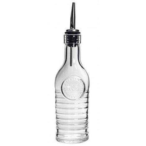 Bormioli Rocco - Bouteille à huile avec son bouchon verseur Officina 0,25 l (1/2)
