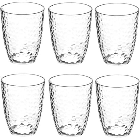 Gobelet martelé estiva transparent - 5five