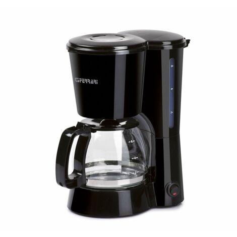 g3ferrari Cafetière semi-automatique noire 1L 6 tasses (1/4)