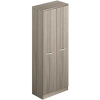Armadio scarpiera multiuso olmo due ante con portascope cm h182x71x38