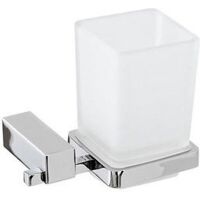 Porte-brosse à dents chromé Unica