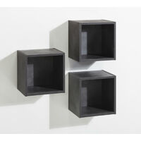 Etagères Vittoria 3 cubes modulables