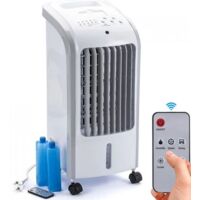 Ventilatore Nebulizzatore D' Aria 4 Litri 80 W Con Telecomando