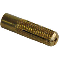 Tassello ottone M10 - Ø 12 x 32 mm