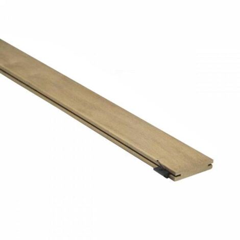 Lame de terrasse en bois exotique itauba 21-100-950mm ou 0m95 gamme Cap Ferret très durable classe 5