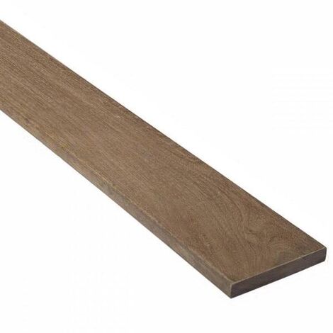 Lame de terrasse en bois exotique IPE 21x145x2150mm – Deux faces lisses – Fixation vissée recommandée – Classe 5 imputrescible - IPE 21-145