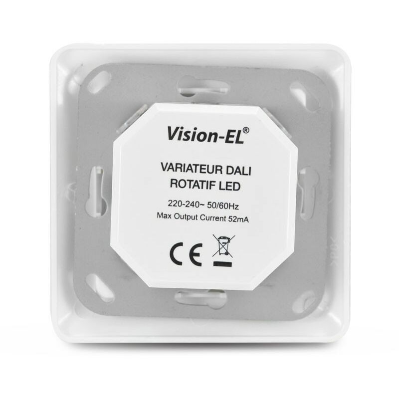 6pcs Variateur LED 1-60 W à intensité variable (variateur rotatif) LED à  intensité variable, marche/