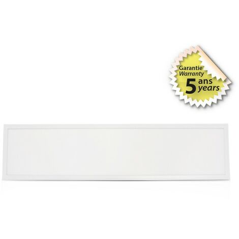 Dalle LED GALAXIE 36W 1200x300 mm Miidex Lighting® blanc-froid-6000k - blanc - 1200-x-300-mm (1/7)