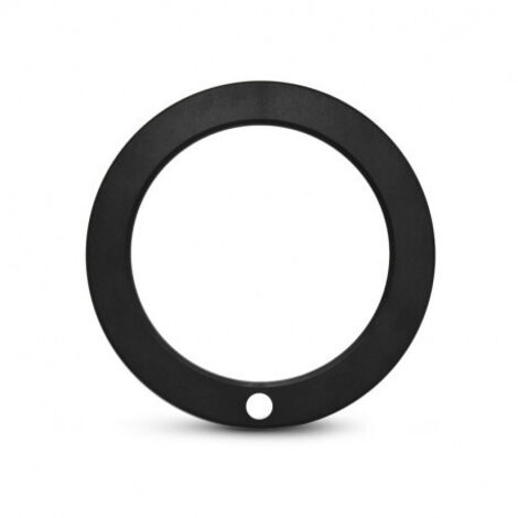 Collerette pour plafonnier ALDEBARAN avec détecteur Miidex Lighting® noir (1/2)