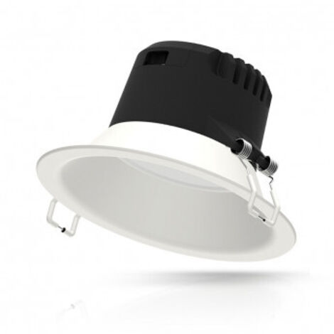 Downlight LED SIRIUS avec alimentation déportée - 25W Basse Luminance Miidex Lighting® blanc-froid-6000k - blanc (1/5)