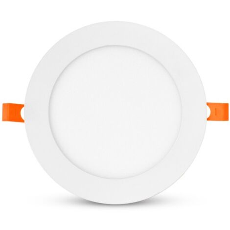 Plafonnier LED SLIMY 12W Rond Ø175 mm Miidex Lighting®  blanc-froid-6000k - non-dimmable - blanc