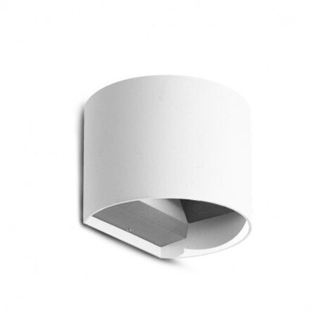 Applique LED GAMAY - 6W Ronde Miidex Lighting® blanc-chaud-3000k - blanc (1/5)
