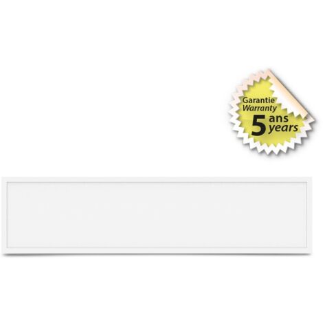 Dalle LED GALAXIE 28W 1200x300 mm Miidex Lighting® blanc-froid-6000k - blanc - 1200-x-300-mm (1/4)