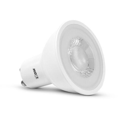 Ampoule LED GU10 7W 38° (Dimmable en option) Miidex Lighting®  blanc-froid-6500k - dimmable