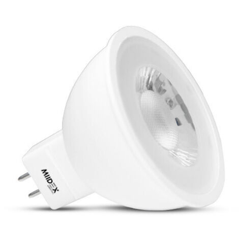 Ampoule LED GU5.3 6W 38° (Dimmable en option) Miidex Lighting®  blanc-chaud-3000k - non-dimmable