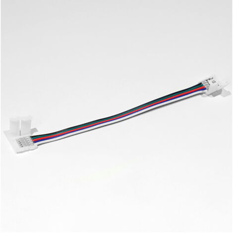 Connecteur de jonction 5 fils pour ruban LED RGBW 10mm IP20 Miidex Lighting® (1/2)
