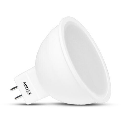 Ampoule LED GU5.3 - 4,6W 120° Miidex Lighting®  blanc-chaud-3000k - non-dimmable