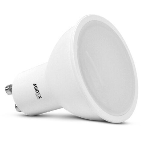 Ampoule LED GU10 7W 120° Miidex Lighting®  blanc-froid-6500k - non-dimmable