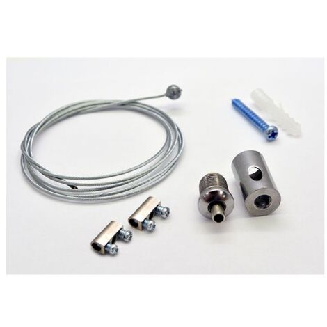 Kit de Suspension pour Dalle LED Rectangulaire 1200x300 / 1200x600 mm Miidex Lighting®