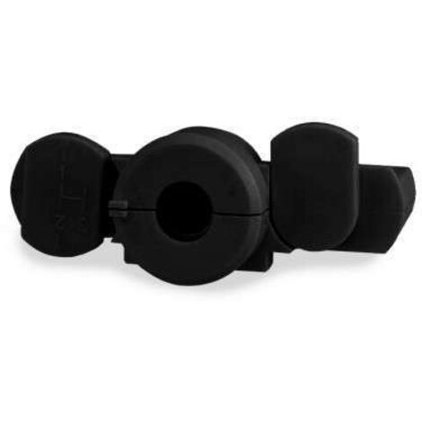 Connecteur Alimentation Rail LED Noir 340° 96mmx52mm