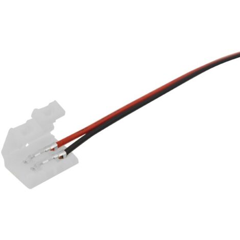 Câble Double Connecteur Monocolor IP20 - Pour Bandeaux LED 10 mm - Connexion Facile - Installation Rapide (1/3)