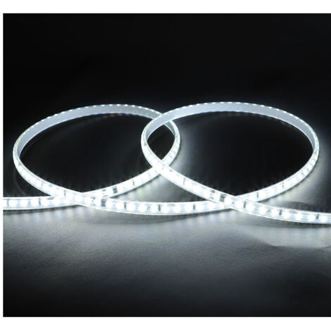 Bobine LED 2835 8w/m 230V IP65 50 mètres Miidex Lighting® blanc-froid-6000k (1/2)