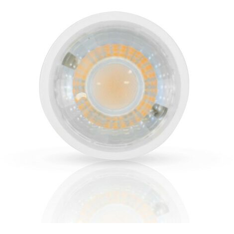 Ampoule LED GU10 6W 75° (Dimmable en option) Miidex Lighting®  blanc-chaud-3000k - non-dimmable