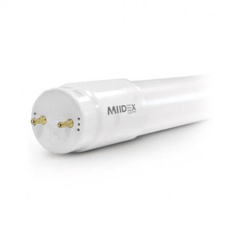 Tube LED T8 14W 900mm (Phase d'un côté / Neutre de l'autre) Miidex Lighting® blanc-froid-6000k